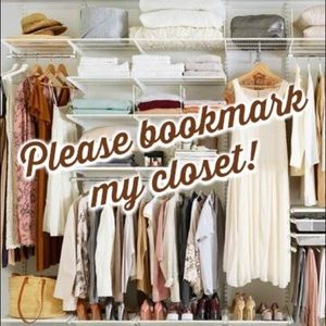 🌸 Bookmark My Closet 🌸